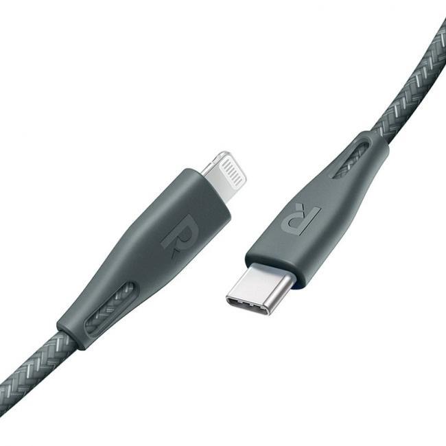 Ravpower (5 pcs) Nylon Braided Type-C To Lightning Cable 1.2m - Green