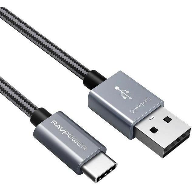 Ravpower Braided Type-C Cable 6Ft/18M - Black