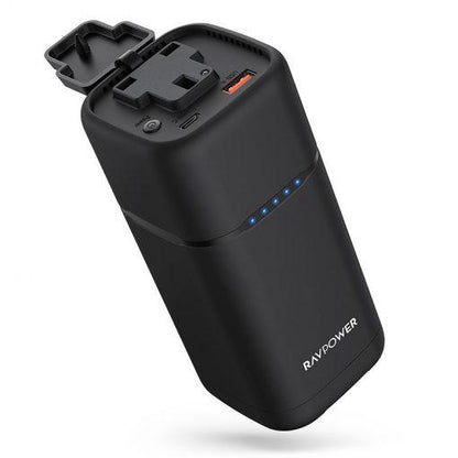 Ravpower RP-PB054 3-in-1 PD Pioneer 20000mAh 80W Power House – Black