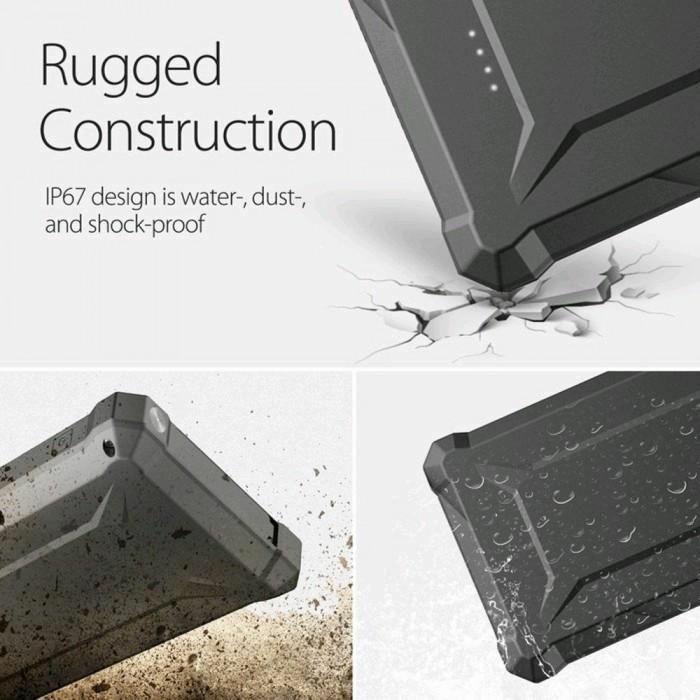 Ravpower Rugged Series Portable Power Bank 10050mAh Black