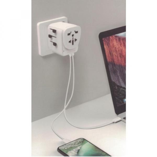 Ravpower Universal 4-Port Travel Charger 30W - White