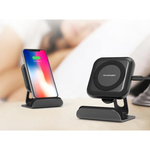 Ravpower Wireless Fast Charger Pad Plus Stand R