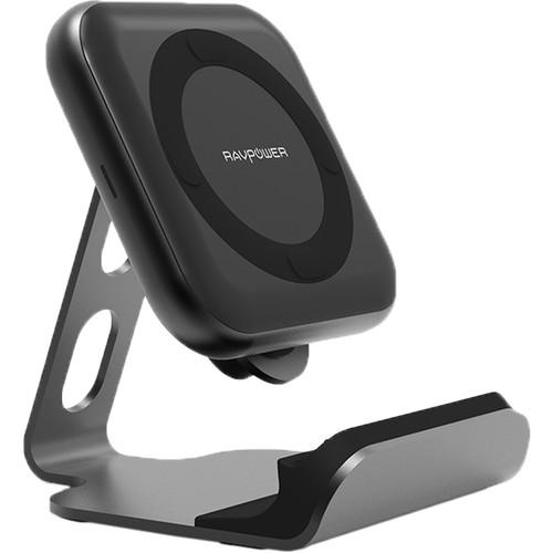 Ravpower Wireless Fast Charger Pad Plus Stand R