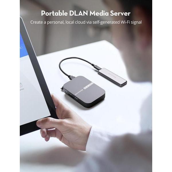 Ravpower Wireless FileHub Plus 3-Mode Portable Router