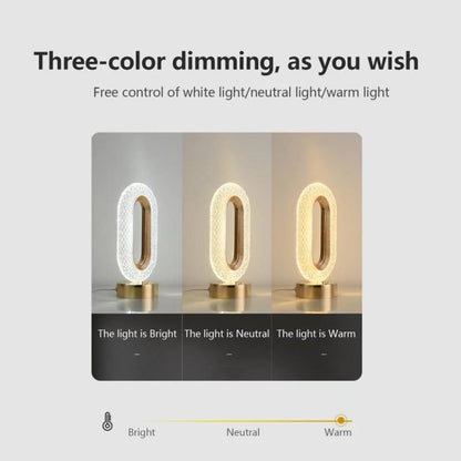 Rechargeable Crystal Table Lamp - 1
