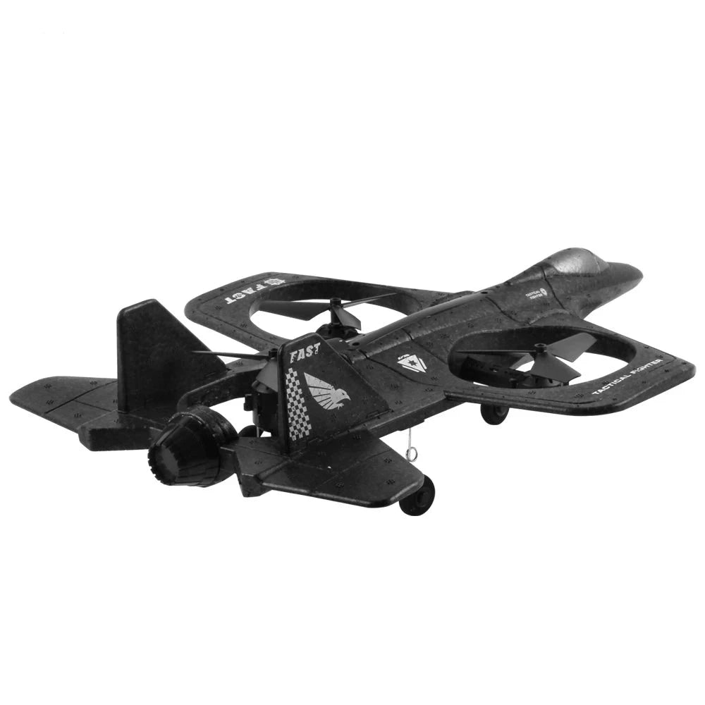 Remote Control Jet Drone With Camera 4K - Black
