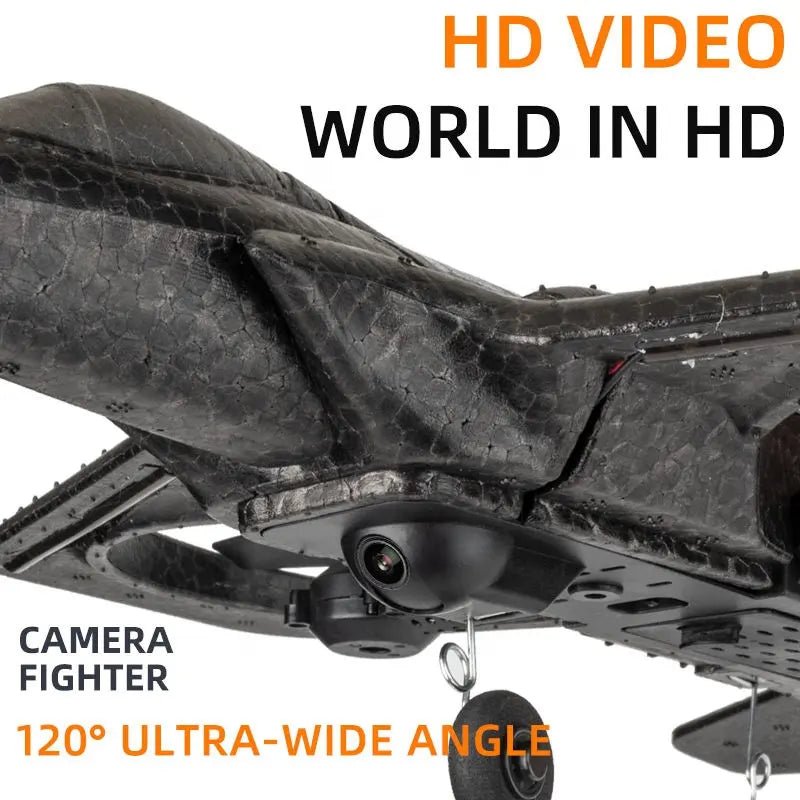 Remote Control Jet Drone With Camera 4K - Black