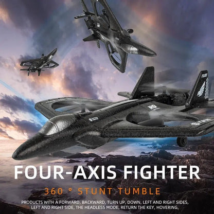 Remote Control Jet Drone With Camera 4K - Black