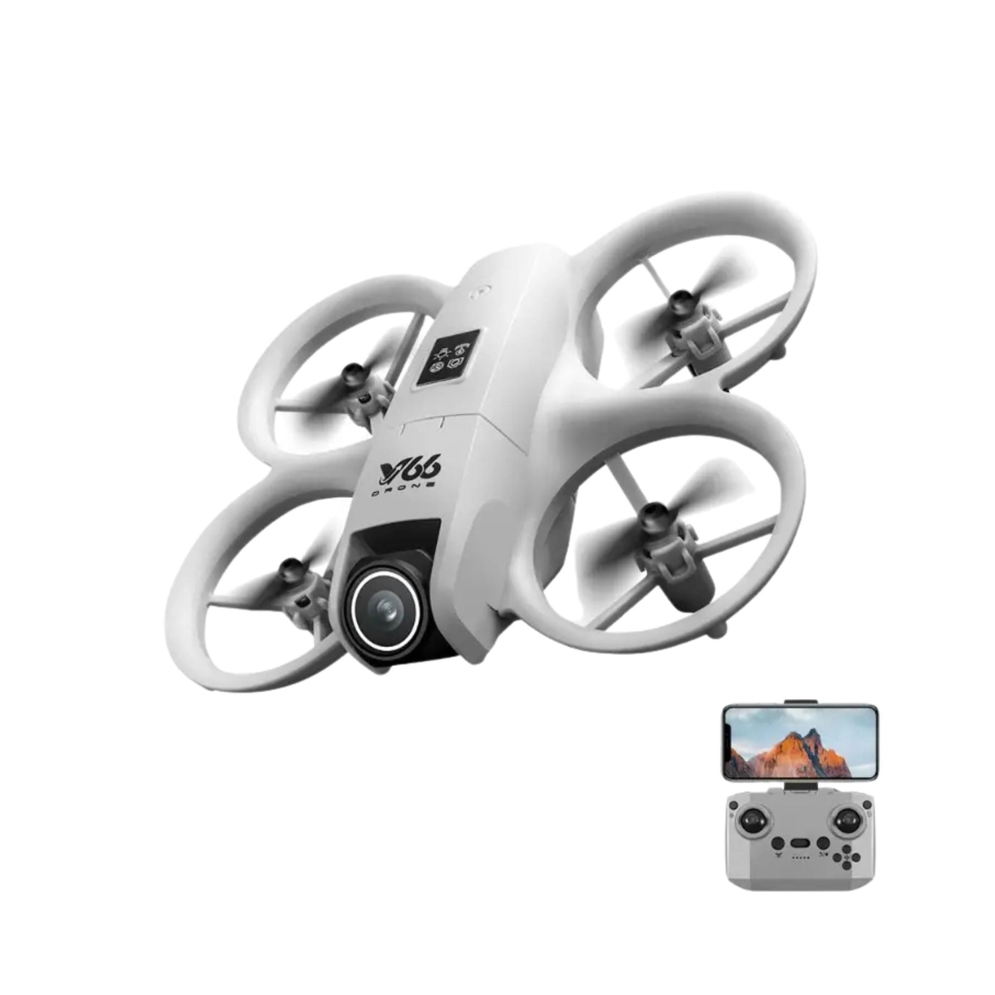 Remote Control Mini Drone With Dual Camera V66