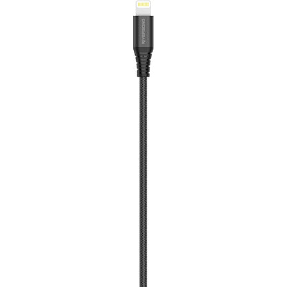 Riversong Alpha S 2.4A Nylon Braided Lightning Cable 1M CL32 - Black