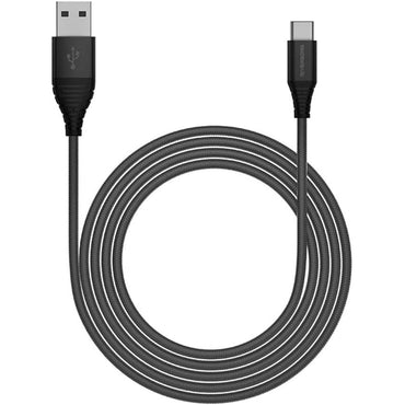 Riversong Alpha S 2.4A Nylon Braided Type-C Cable 1M CT32 - Black