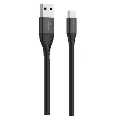 Riversong Alpha S 2.4A Nylon Braided Type-C Cable 1M CT32 - Black