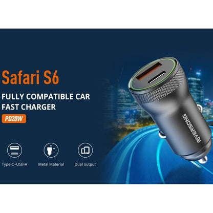 Riversong Safari S6 20W Car Charger CC20 -Black