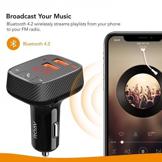 Roav Smart charge Bloothooth Wireless fm Transmetter