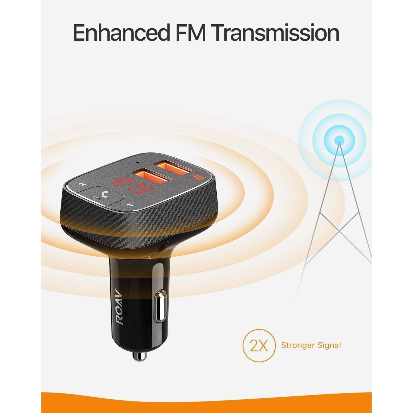 Roav Smart charge Bloothooth Wireless fm Transmetter