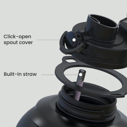 SGUAI T30 Smart Bottle 1.3 Liter - Black