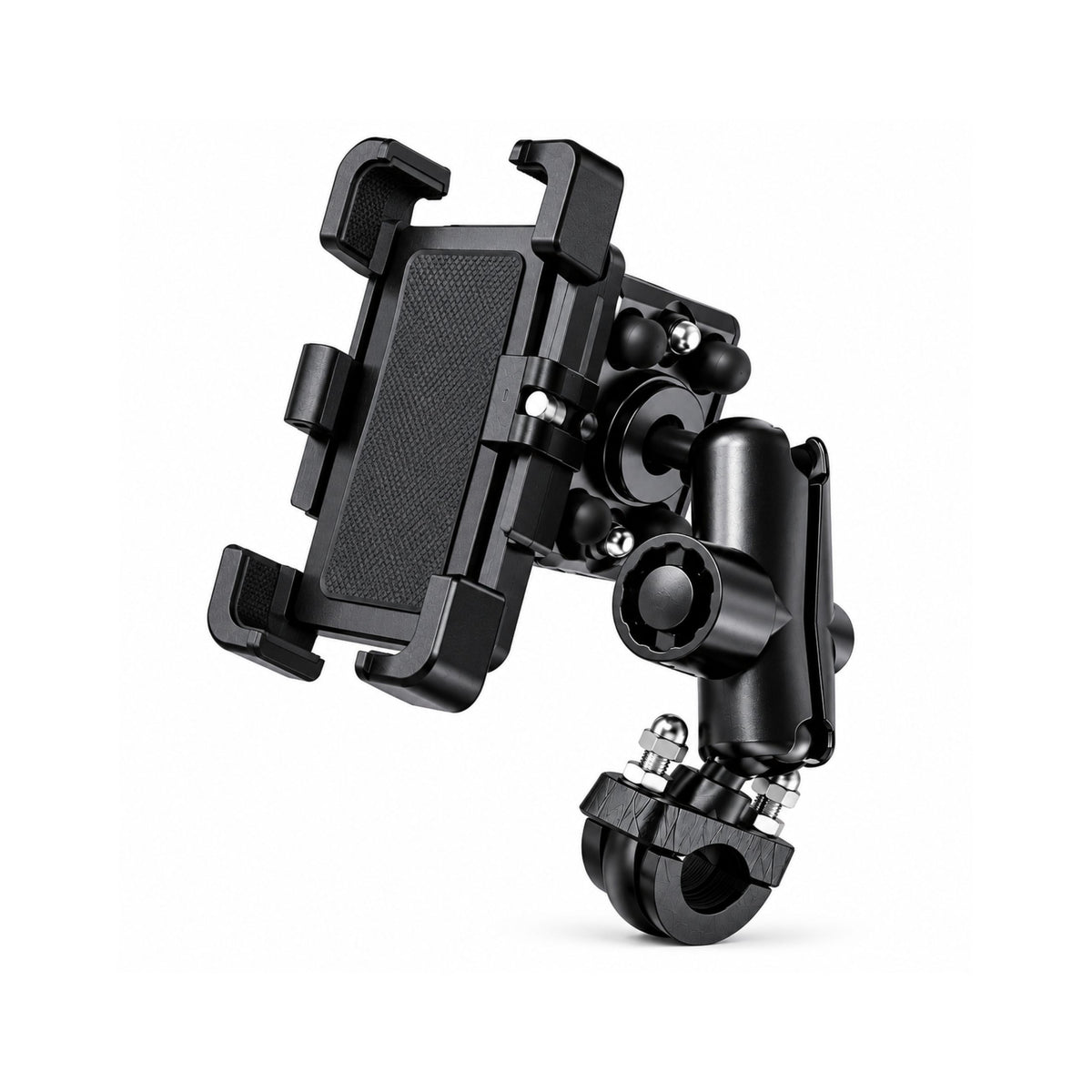 WJ-M Bicycle & Motorcycle Mobile Phone Holder - Black