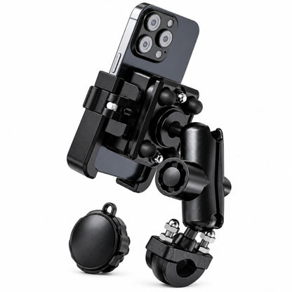 WJ-M Bicycle & Motorcycle Mobile Phone Holder - Black