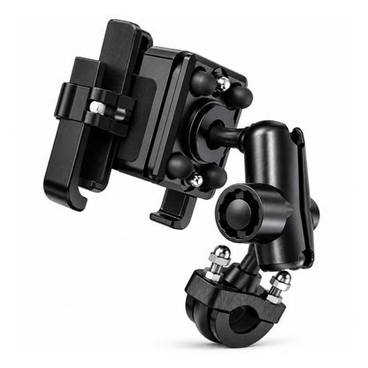 WJ-M Bicycle & Motorcycle Mobile Phone Holder - Black