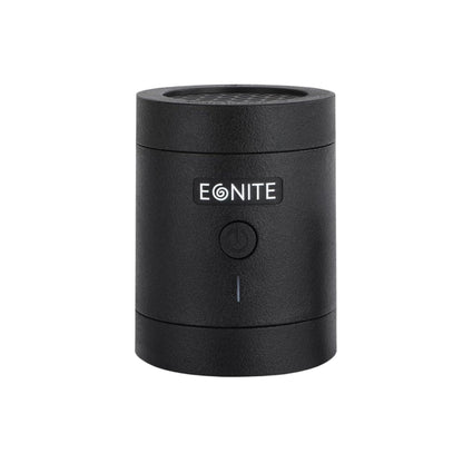 Egnite Bukhoor Burner with Storage and Rotating Lid - Black