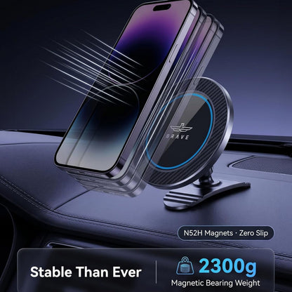 Brave Magsafe Car Mount BHL - 63 - Black