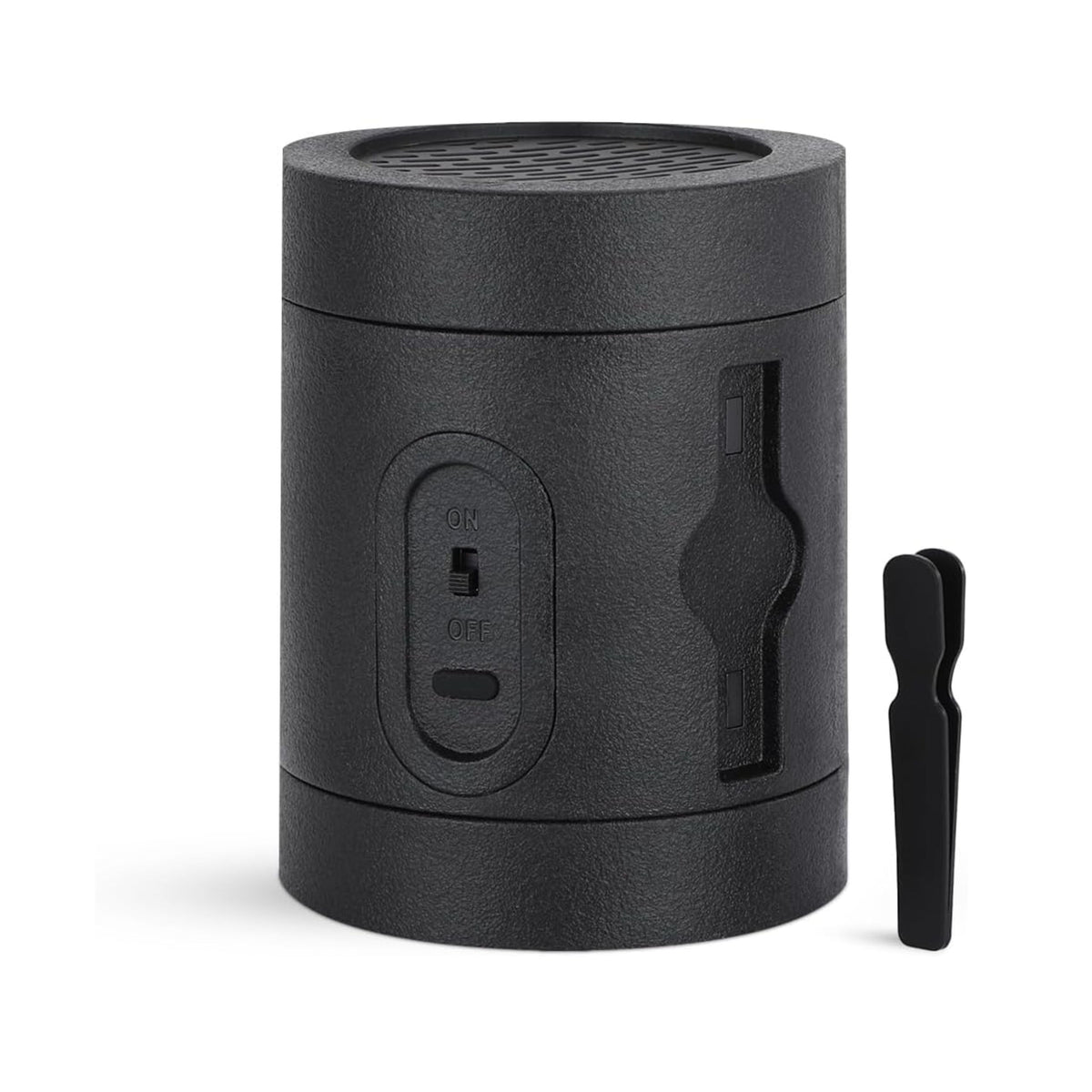 Egnite Bukhoor Burner with Storage and Rotating Lid - Black