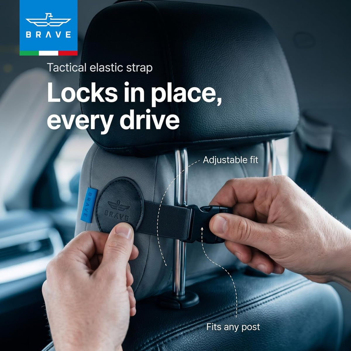BRAVE Cloud-Sensing Car Headrest BHR-01
