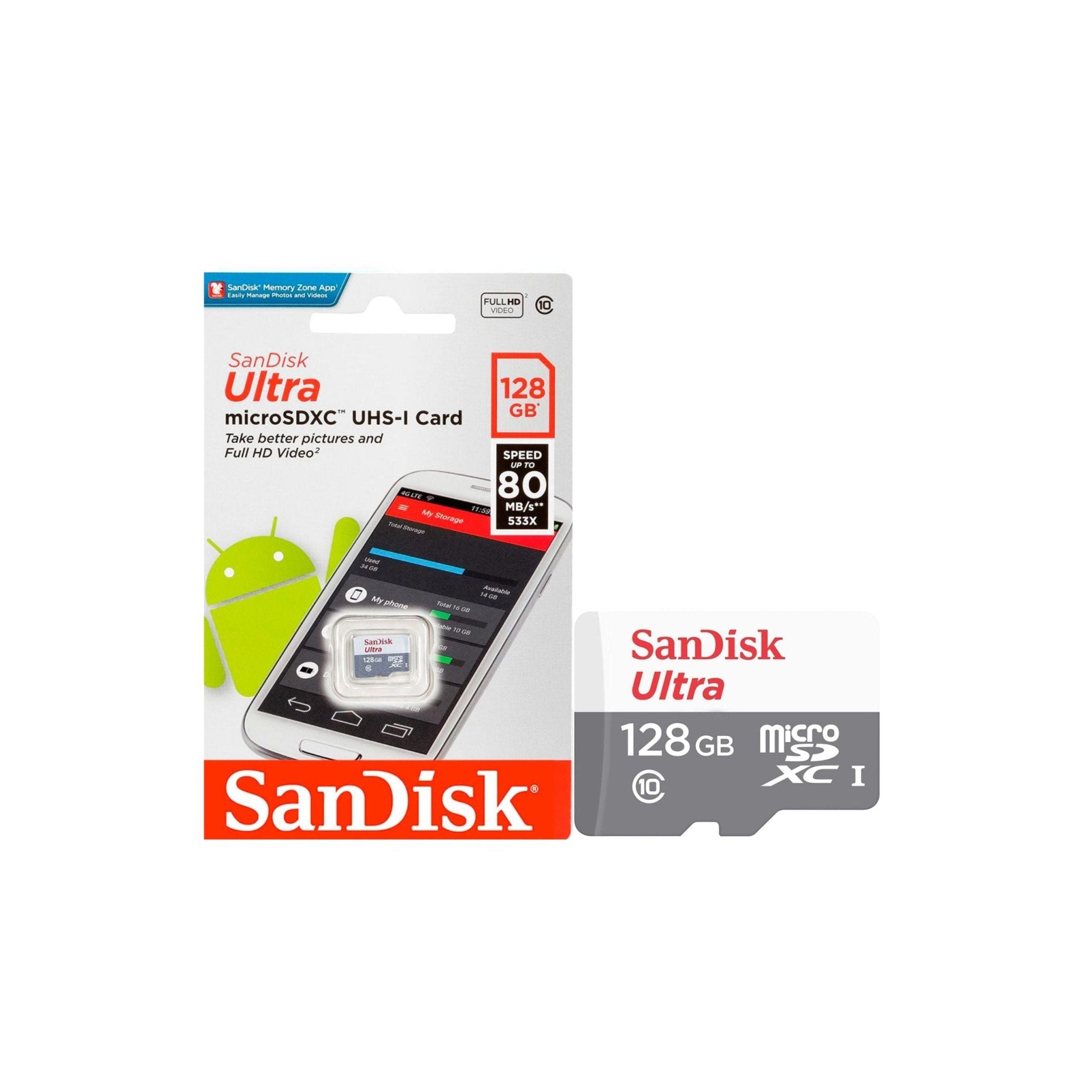 SanDisk Ultra microSDXC UHS-I Card