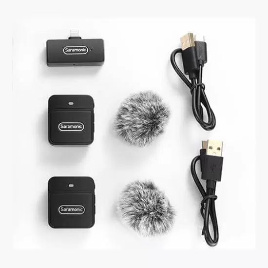 Saramonic Blink 100 B4 Ultracompact 2.4Ghz Dual-Channel Wireless Microphone System (2*TX)
