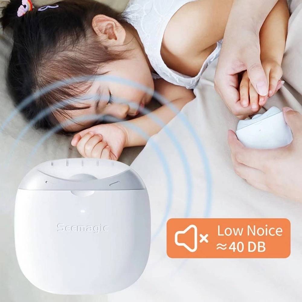 Seemagic Portable Automatic Electric Nail Clipper SMNC01 - White