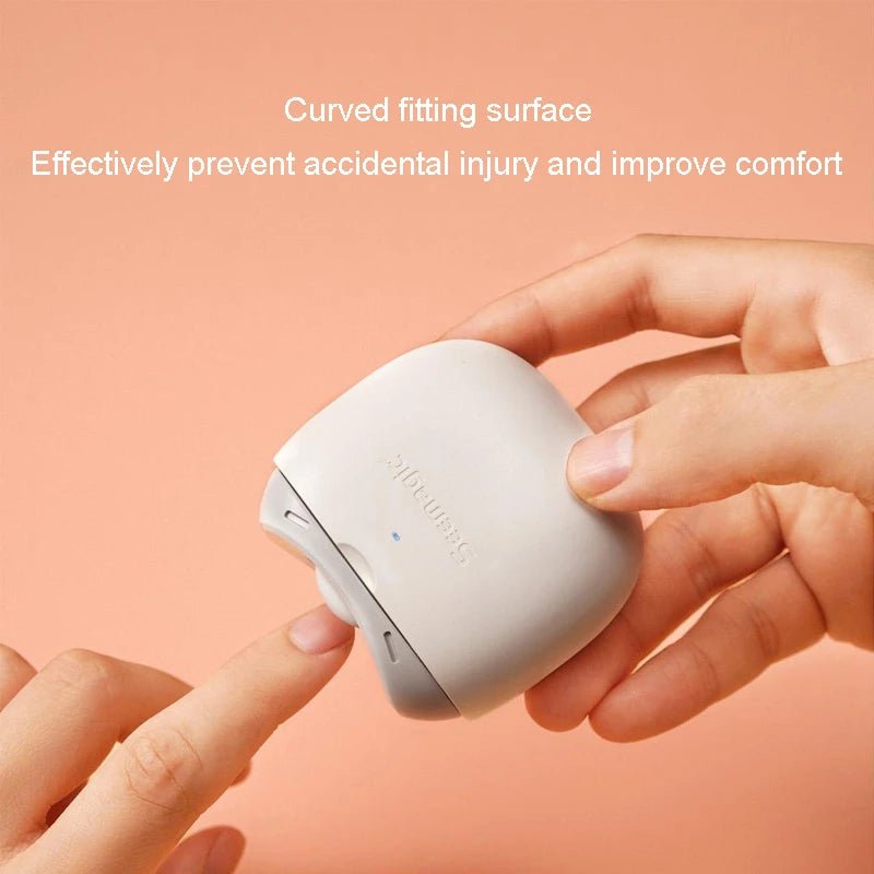 Seemagic Portable Automatic Electric Nail Clipper SMNC01 - White