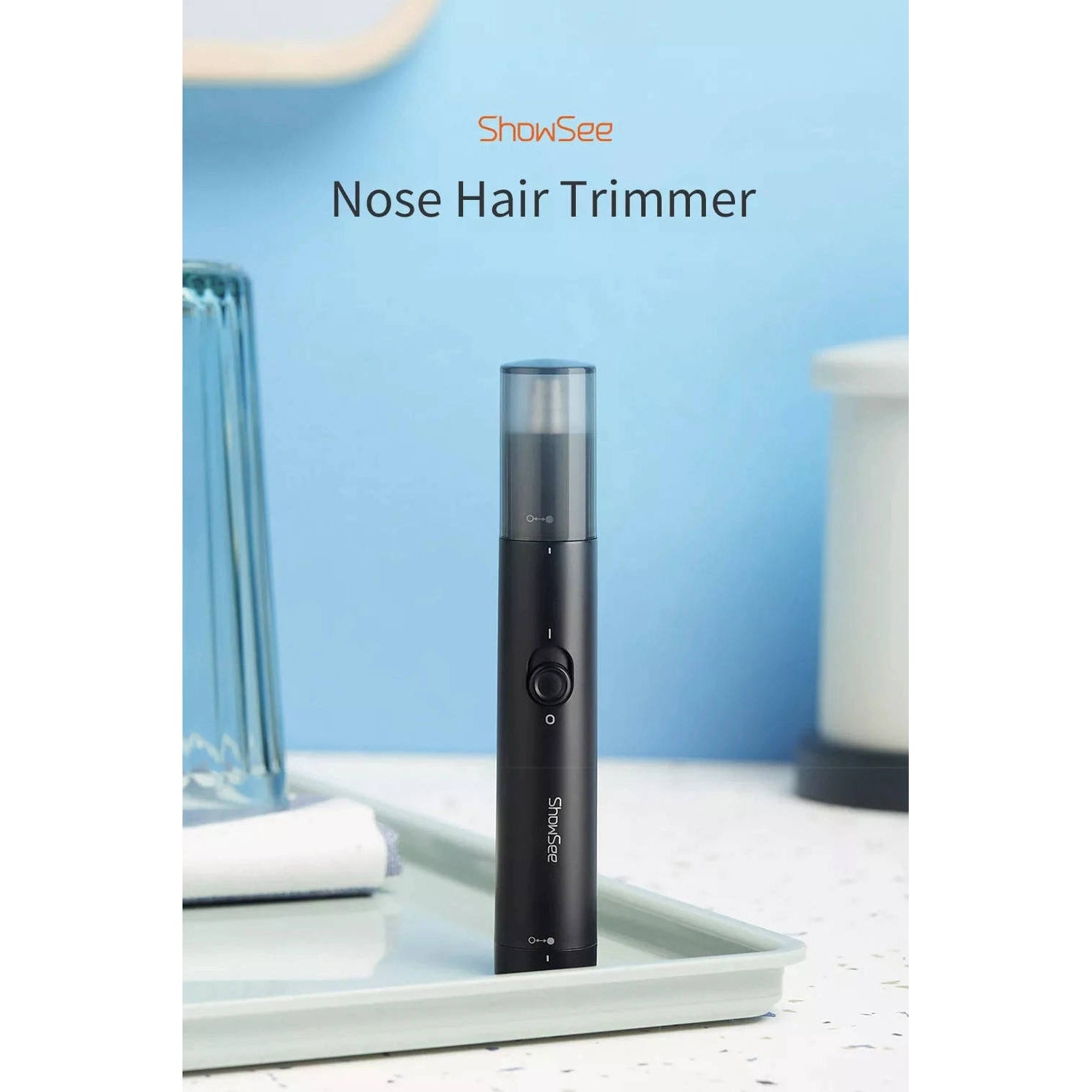Showsee Small Nose Hair Trimmer - Black