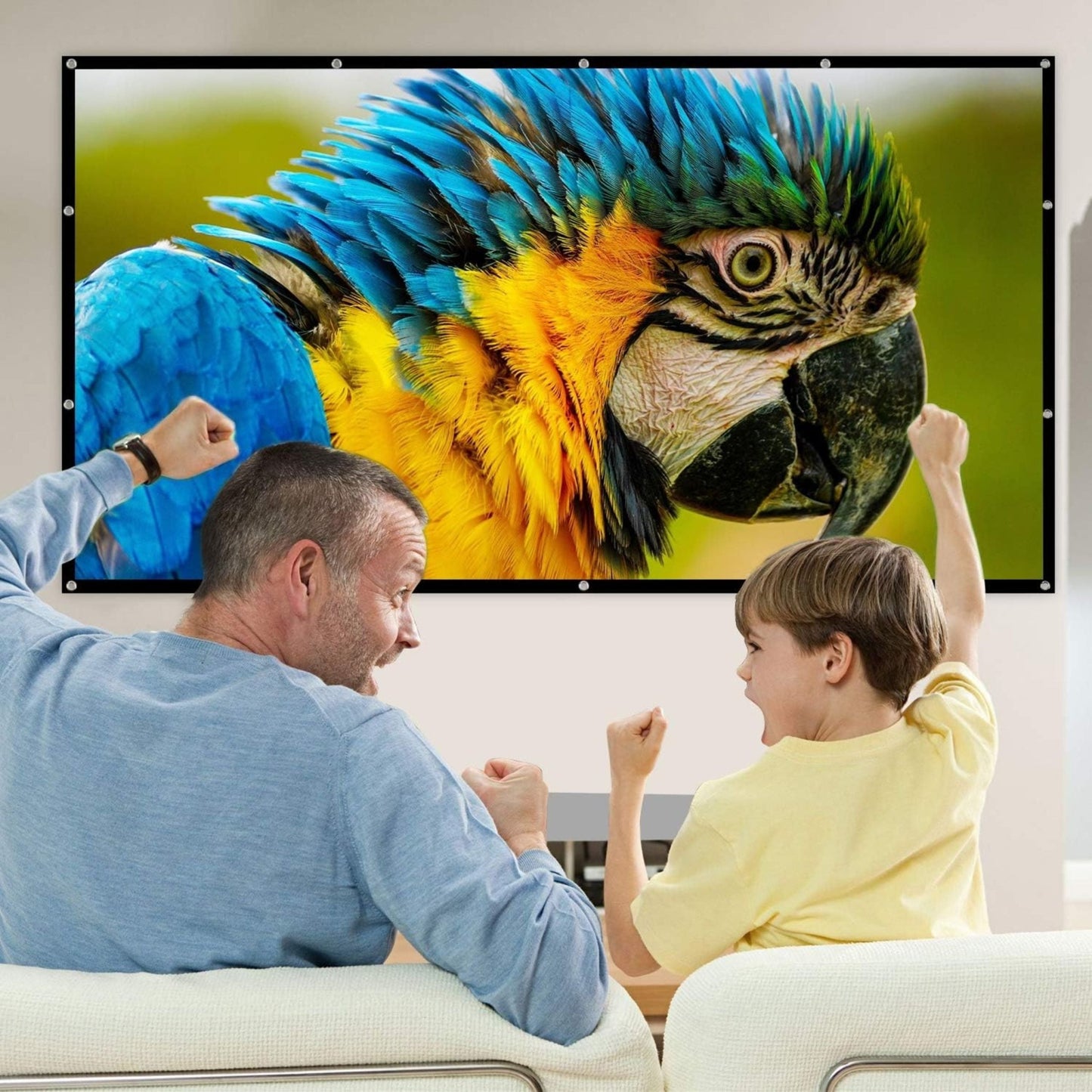 Simple Projector Screen 100 inch 16:9 - White