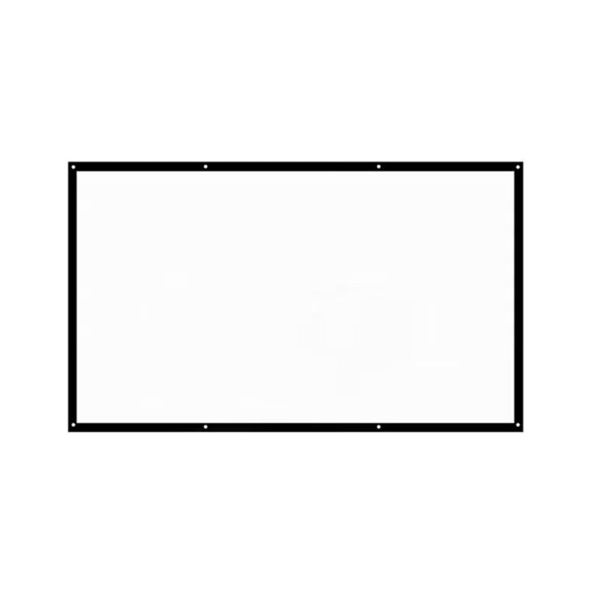 Simple Projector Screen 100 inch 16:9 - White