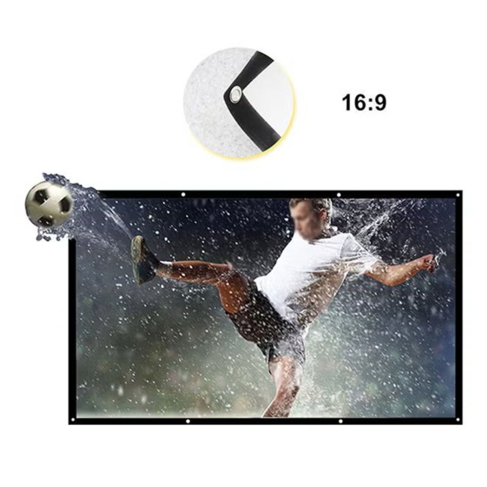Simple Projector Screen 120 inch 16:9 - White