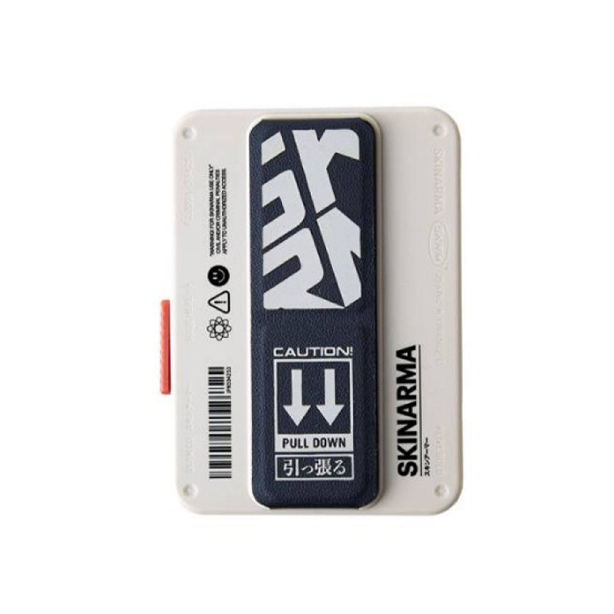Skinarma Magnetic Cardholder Case with GripStand SPUNK - Cream