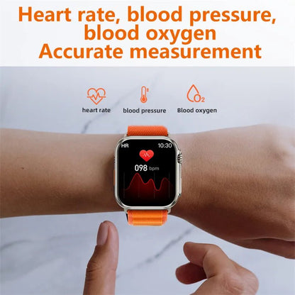 Smart Watch N8 Ultra Plus - Orange