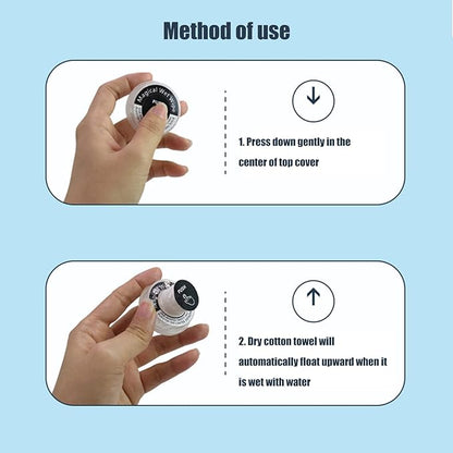 Soft Compressed Cleaning Wipes