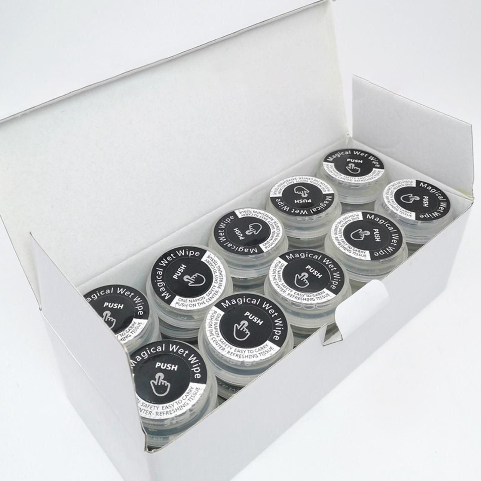 Soft Compressed Cleaning Wipes