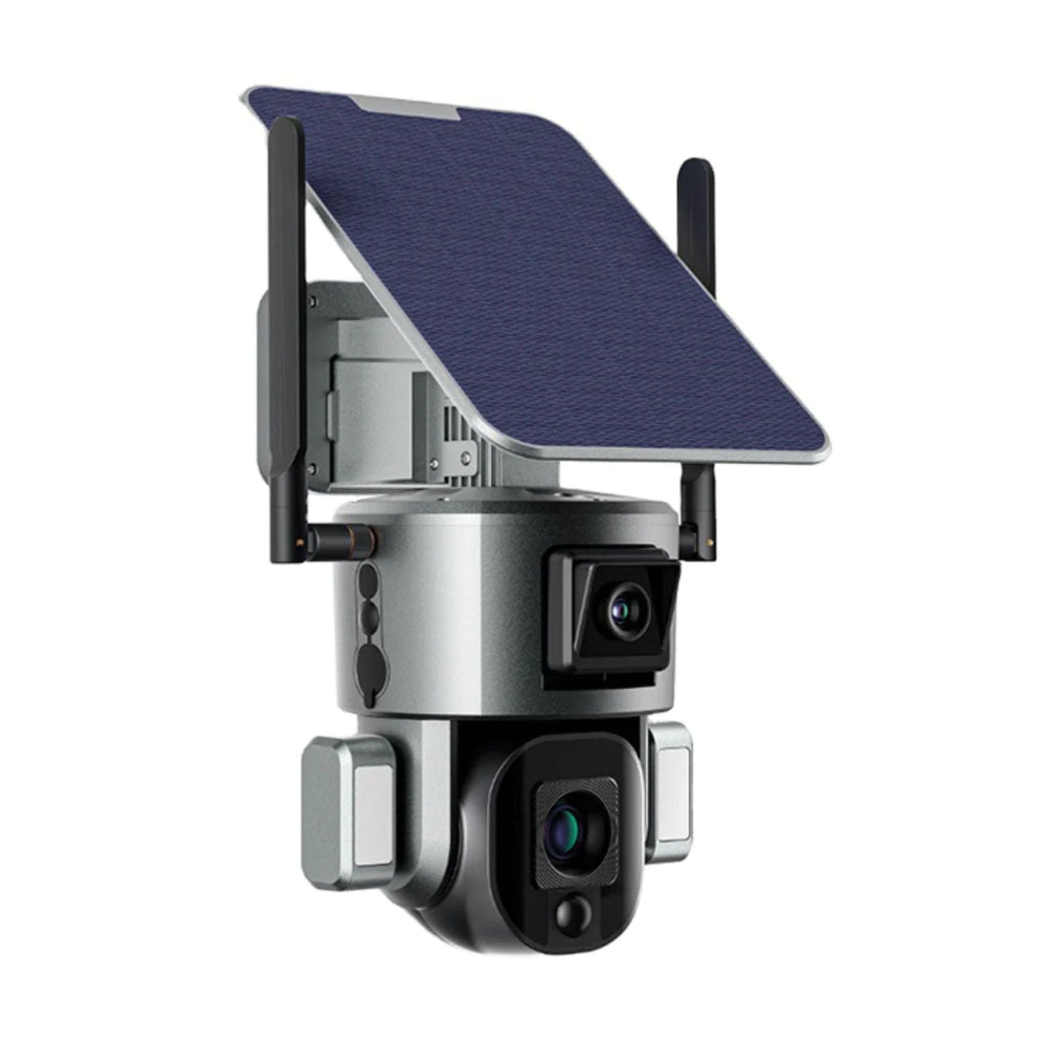 Solar Dual Camera 4X Wifi & 4G Smart PTZ Y5 - Grey