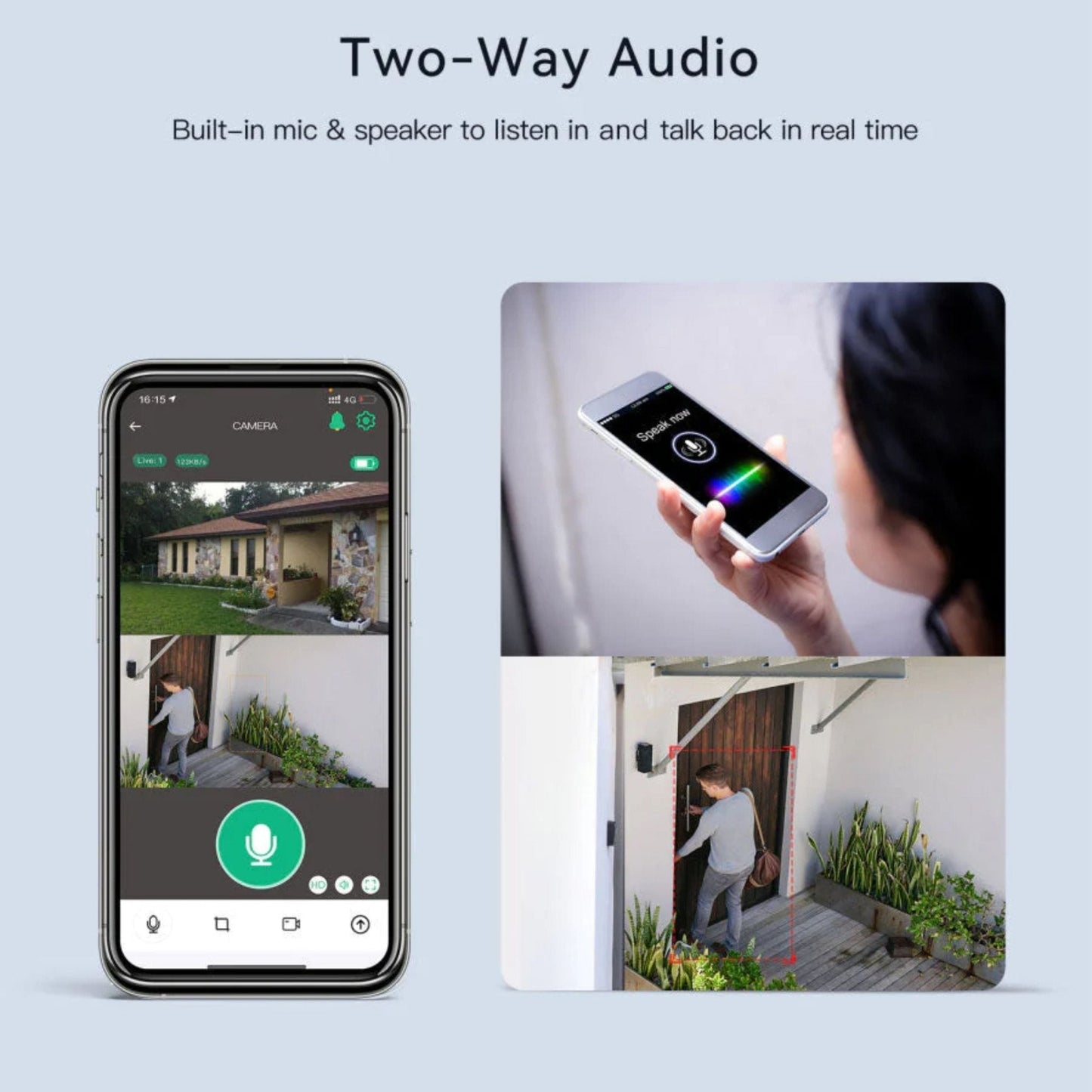 Solar Dual Camera 4X Wifi Smart PTZ Y5 - Grey