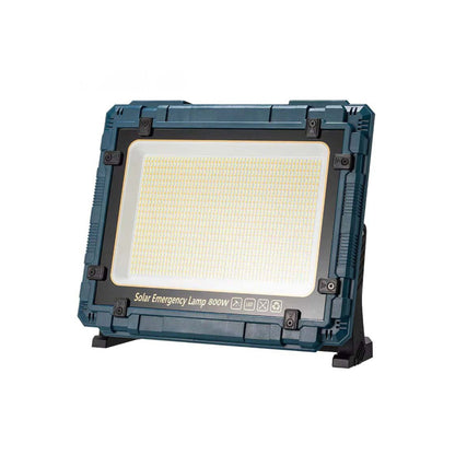 Solar Emergency Rechargeable Flood Light 800W - W8121-3 - Blue
