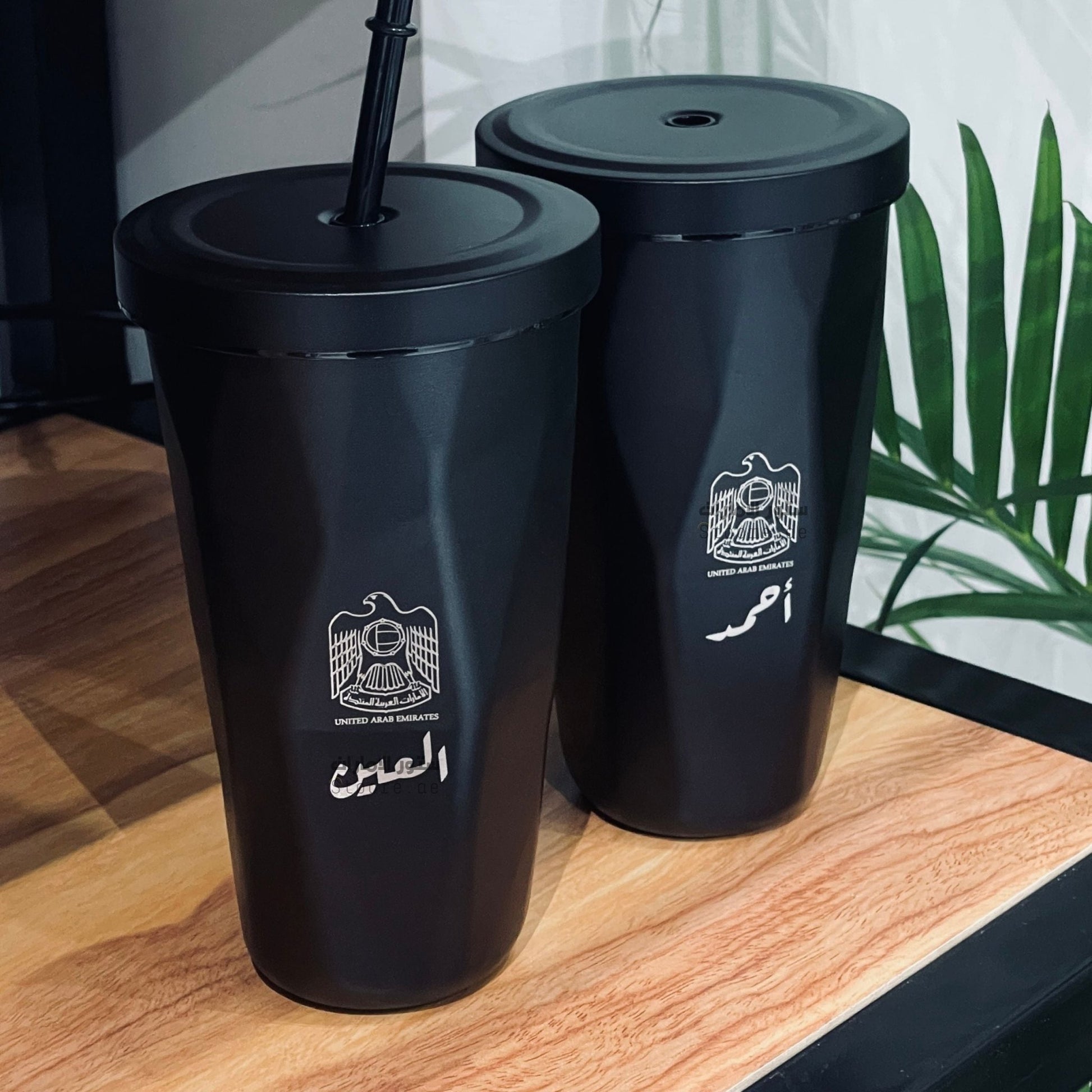 Stainless Steel Tumbler Coffee Mug With Straw 500ml