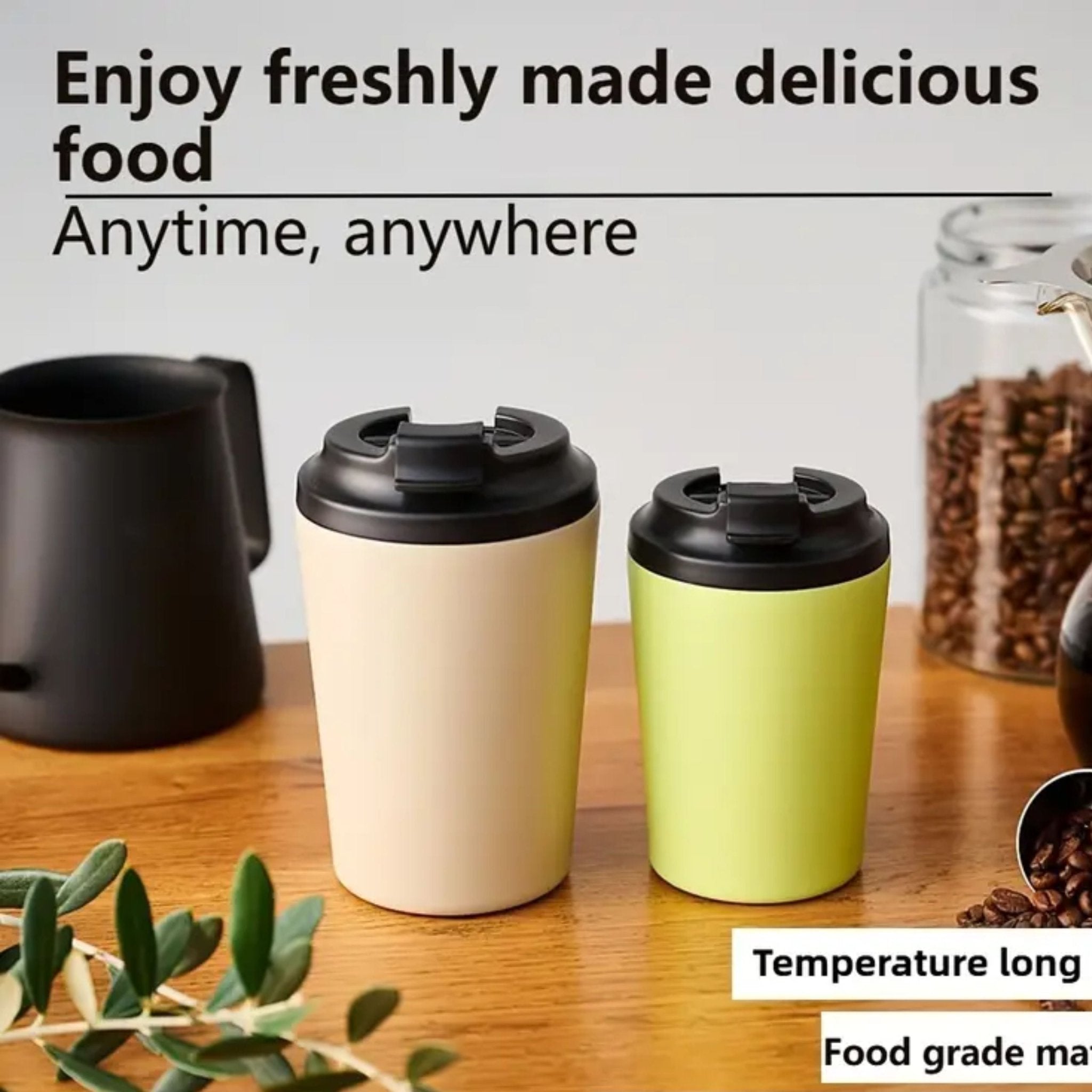 Stainless Steel Vacuum Insulated Coffee Mug 230ml / 8oz