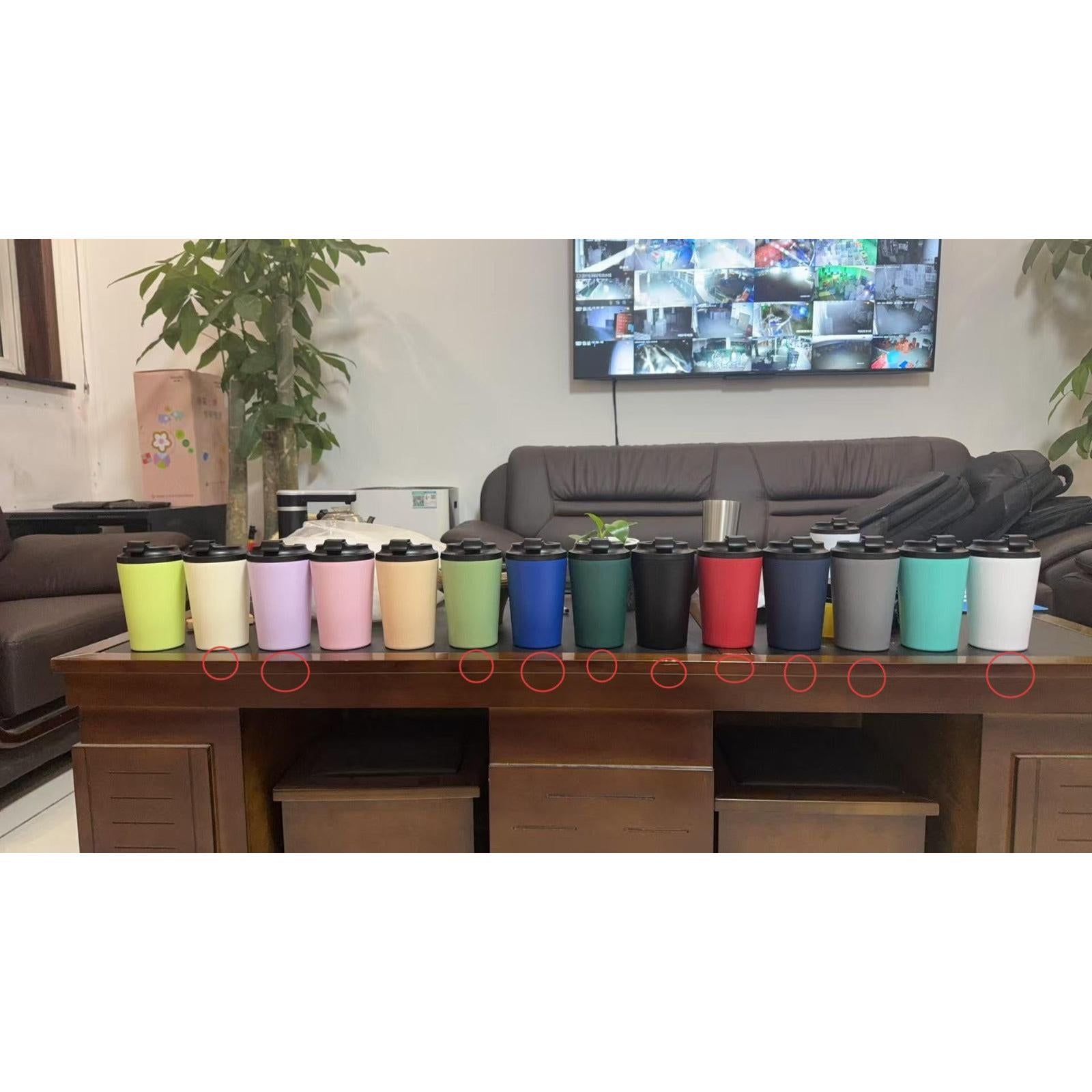 Stainless Steel Vacuum Insulated Coffee Mug 350ml / 12oz