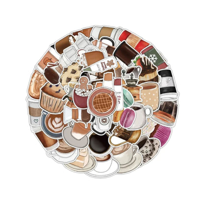 Sticker Coffee - 50pc