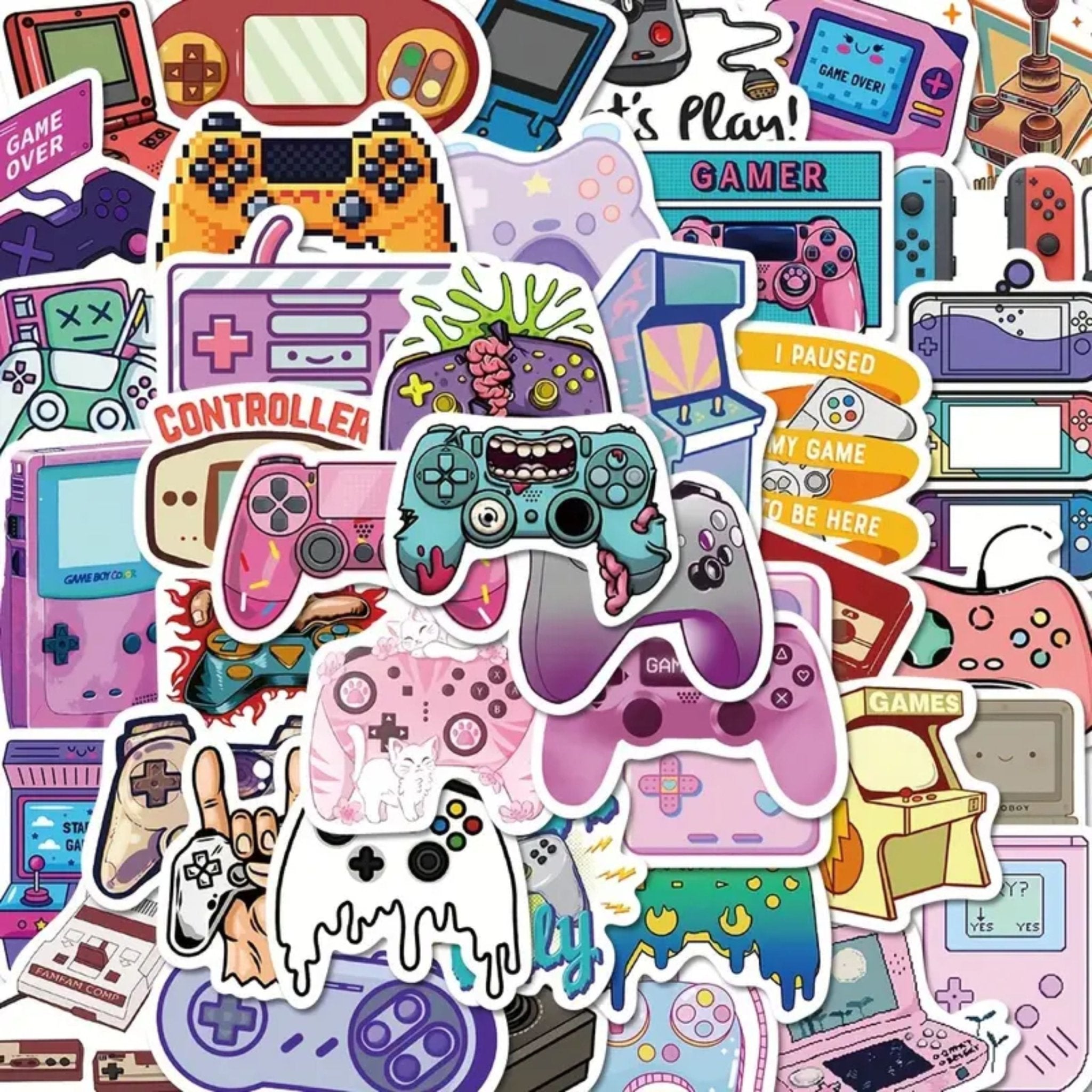 Sticker Gaming Consoles - 60pc