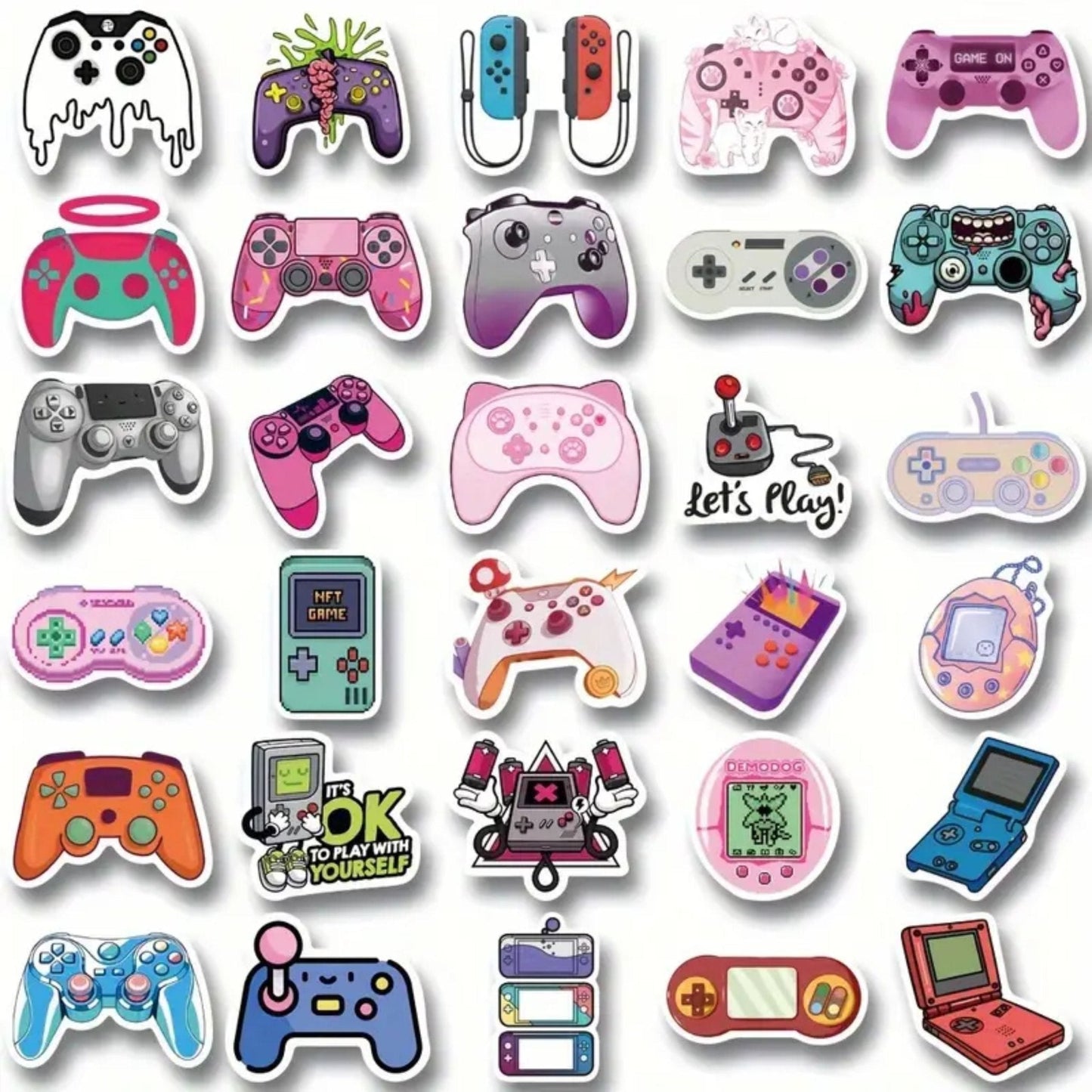 Sticker Gaming Consoles - 60pc