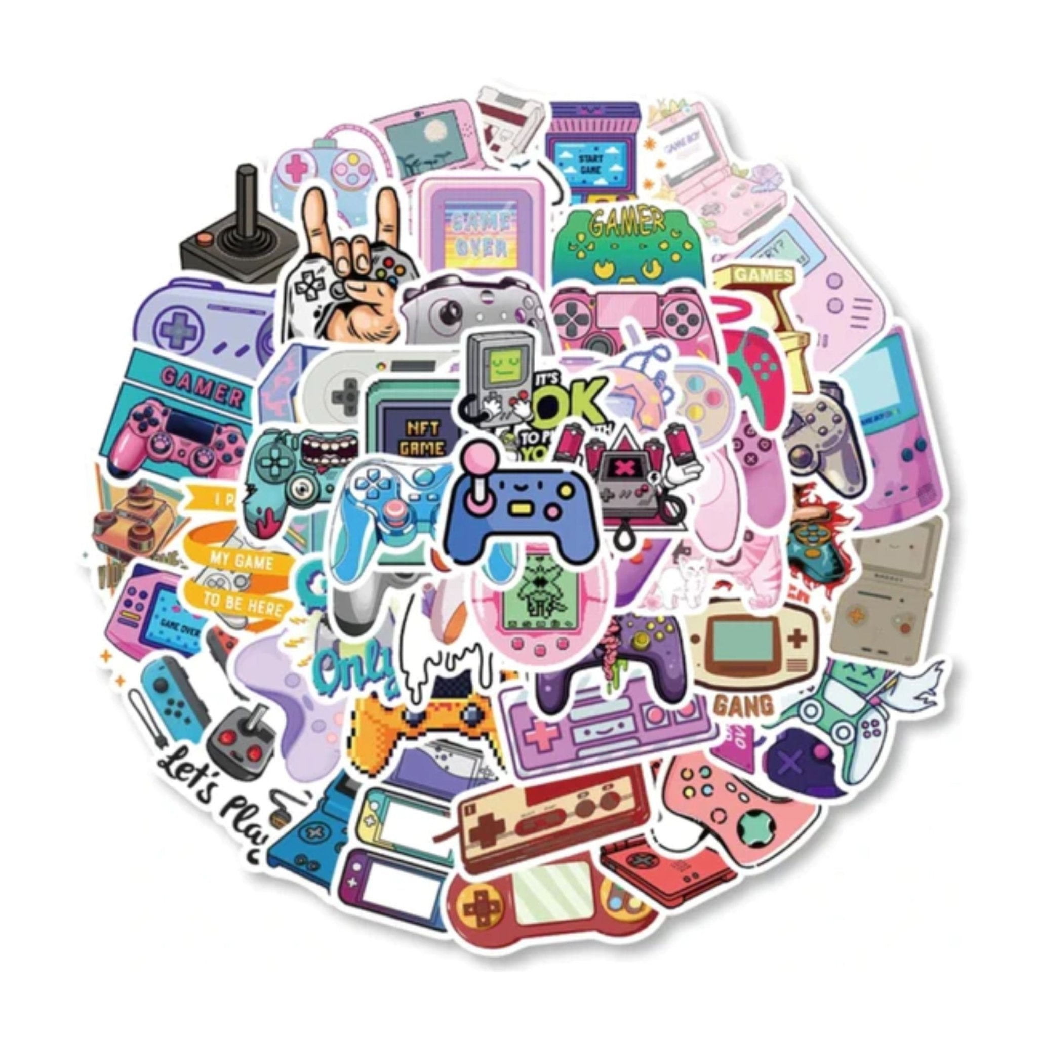 Sticker Gaming Consoles - 60pc
