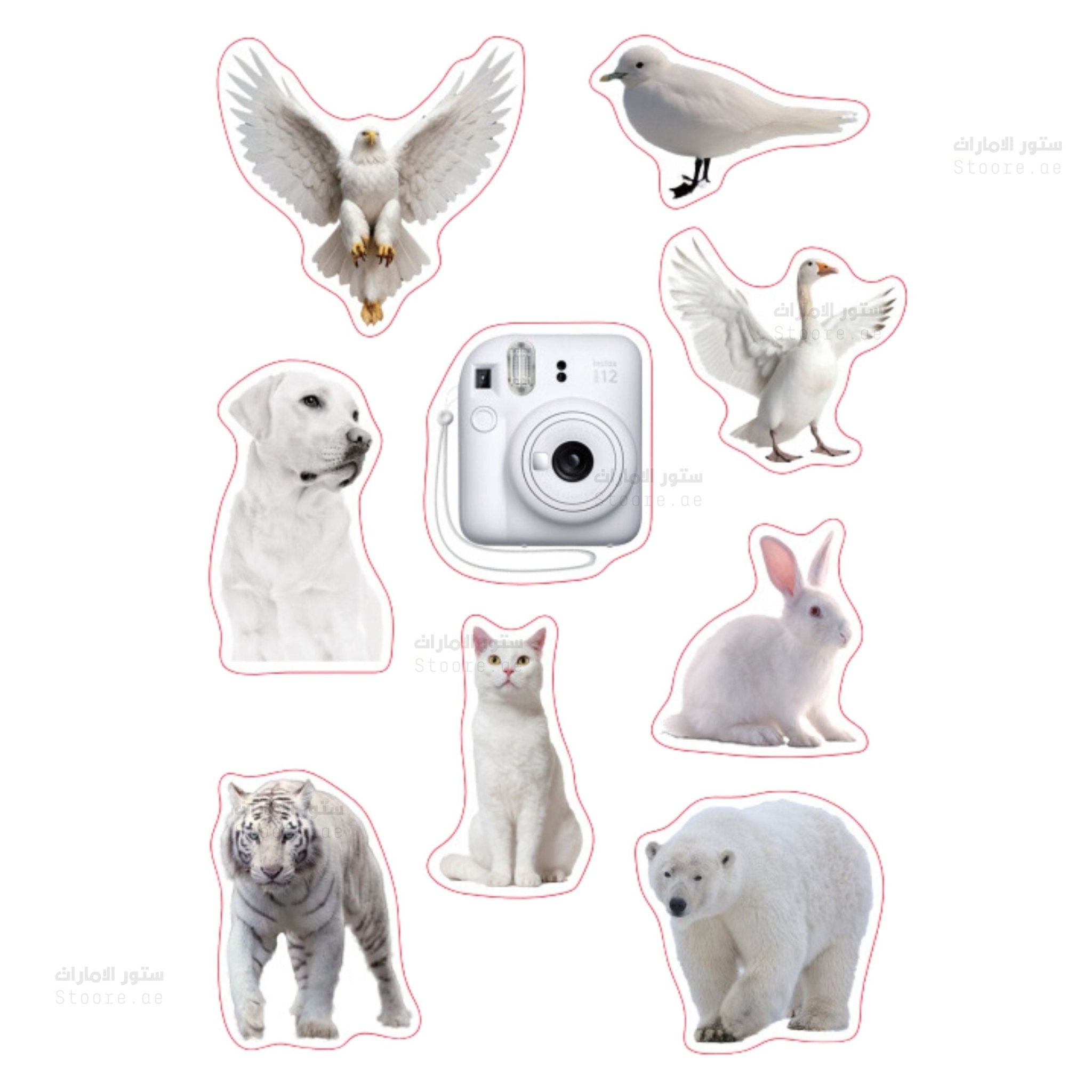 Sticker Pack 3D 28 - 9pcs